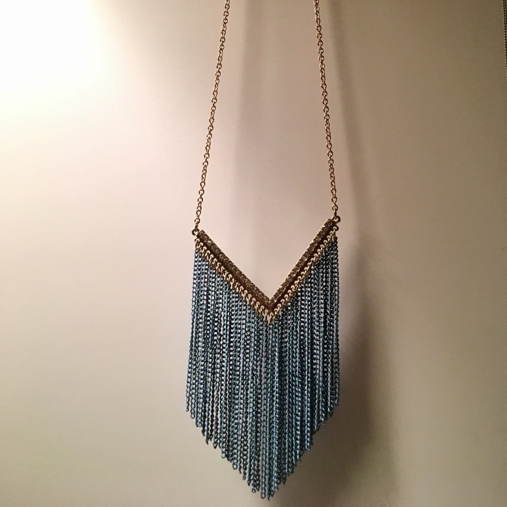 Blue Statement Necklace